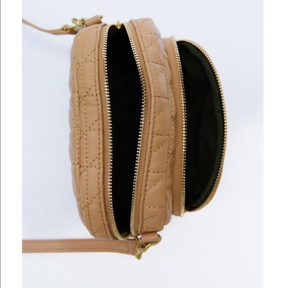 Zara quilted mini crossbody bag - Picture 3 of 6